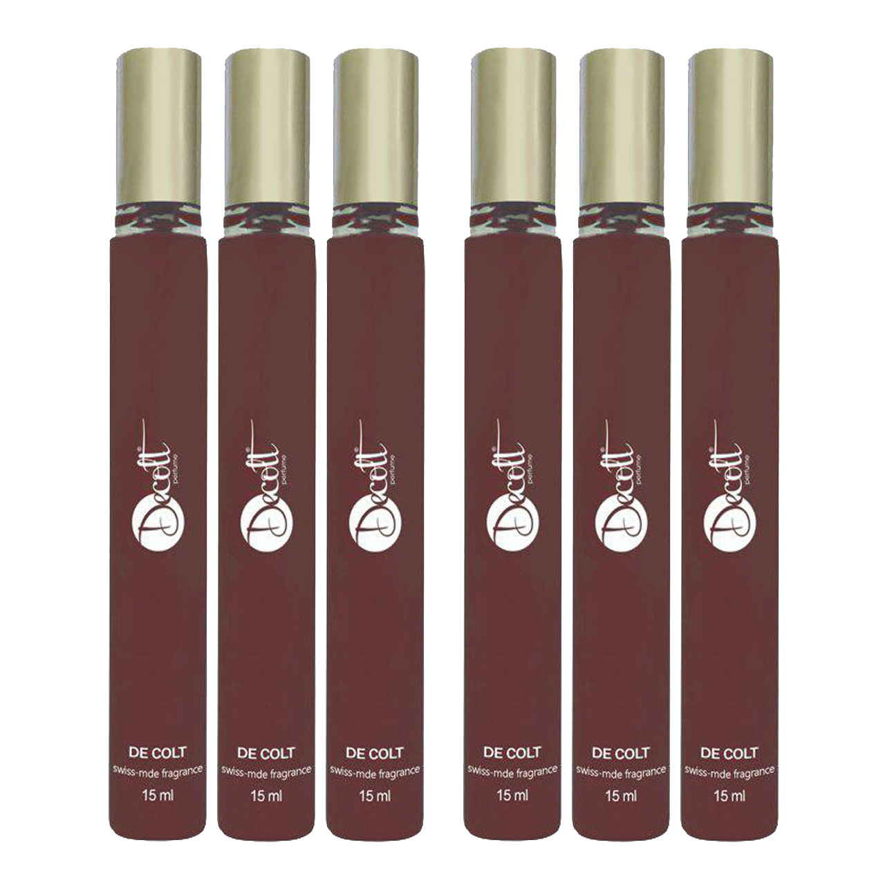 عطر جیبی دکلت مدل 88 حجم 15 میلی لیتر بسته 6 عددی