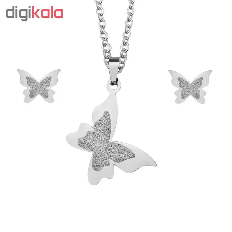 نیم ست طرح پروانه کد sh01