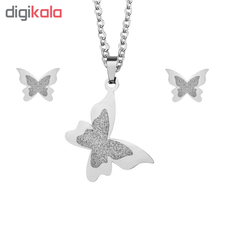 نیم ست طرح پروانه کد sh01