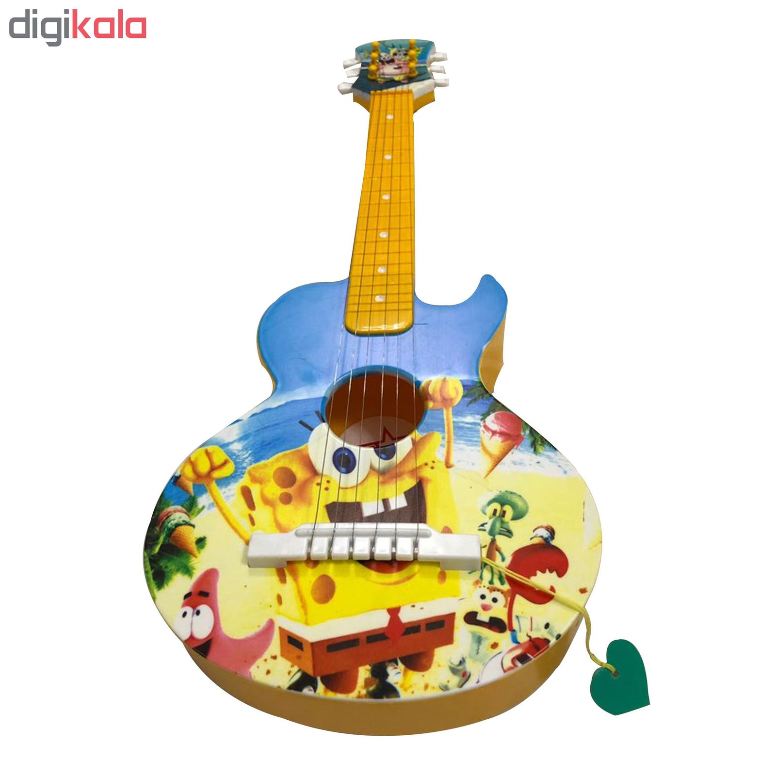 بازی آموزشی طرح گیتار زرد باب اسفنجی مدل 3707