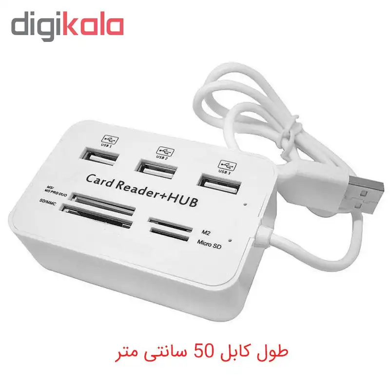 هاب 3 پورت USB 2.0 مدل H480