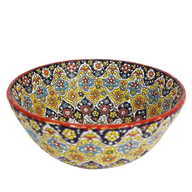 کاسه میناکاری طرح آسمان 25 سانتی کد 1559242
