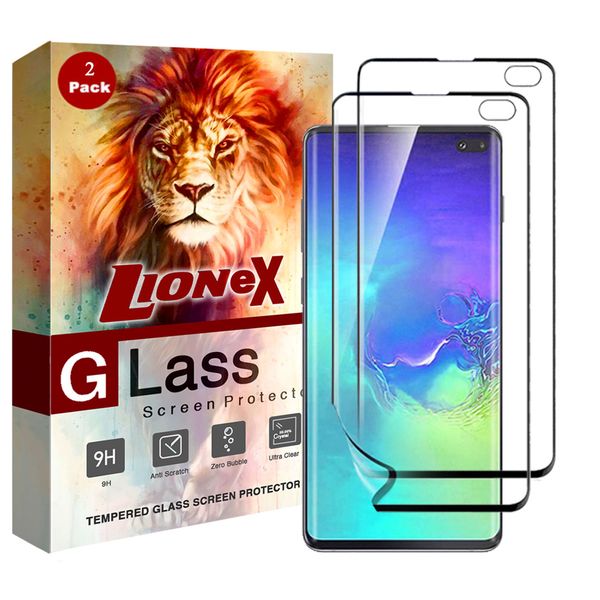محافظ صفحه نمایش نانو 3D لایونکس مدل FSP مناسب برای گوشی موبایل سامسونگ Galaxy S10 Plus بسته دو عددی محافظ صفحه نمایش نانو 3D لایونکس مدل FSP مناسب برای گوشی موبایل سامسونگ Galaxy S10 Plus بسته دو عددی