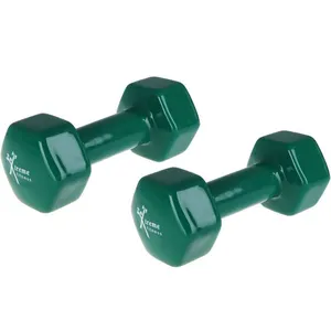 دمبل ایروبیک روکش دار ایکس تریم مدل Fitness 2019 وزن 10 کیلوگرم بسته دو عددی