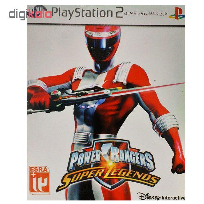 بازی Power Rangers Super Legends مخصوص ps2