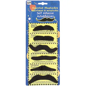 ست سیبیل نمایشی پارتی گیر مدل Black Mustache