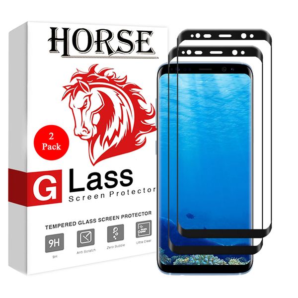 محافظ صفحه نمایش 6D Dual هورس مدل FAG مناسب برای گوشی موبایل سامسونگ Galaxy S9 Plus بسته دو عددی محافظ صفحه نمایش 6D Dual هورس مدل FAG مناسب برای گوشی موبایل سامسونگ Galaxy S9 Plus بسته دو عددی