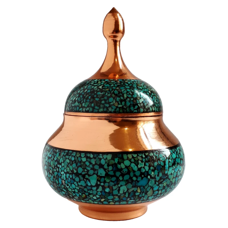 قندان فیروزه کوبی کد 6671