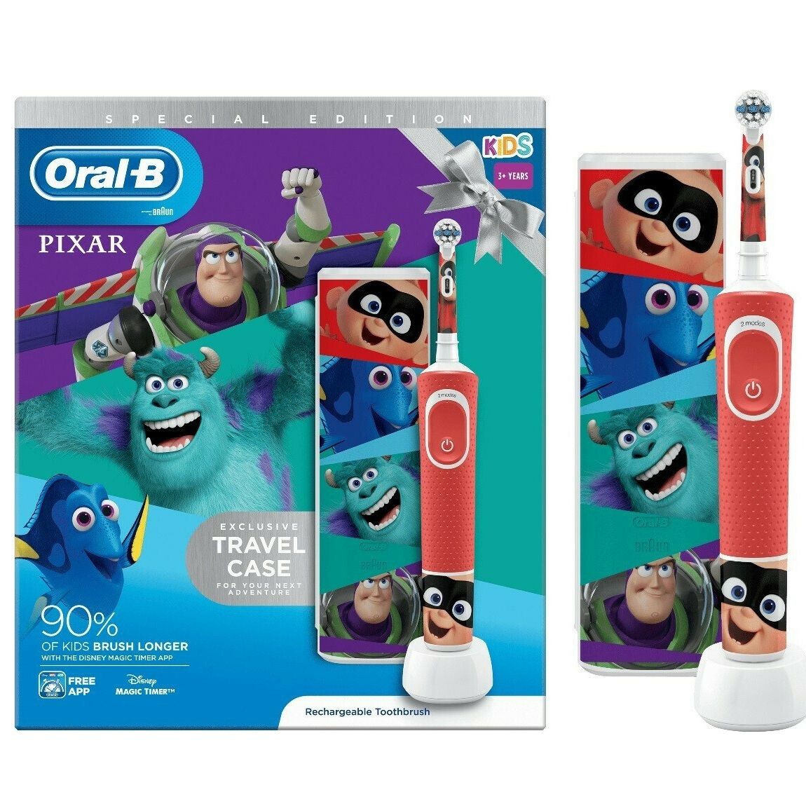 مسواک برقی اورال-بی مدل PIXAR - - 7
