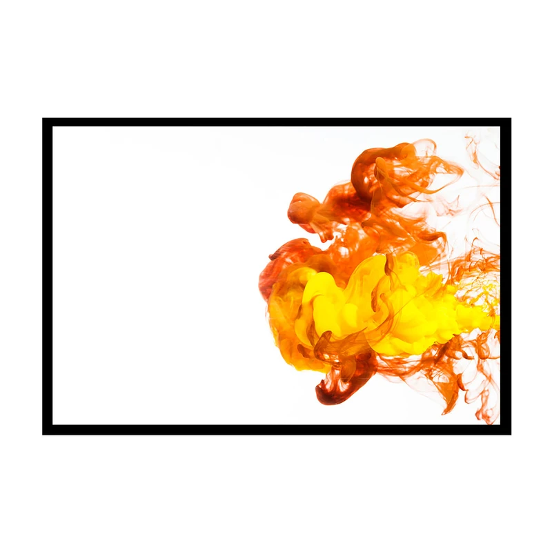 تابلو شاسی طرح زرد نارنجی کد 8830