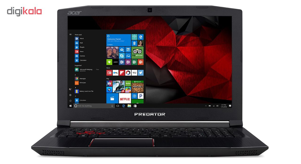 لپ تاپ 15 اینچی ایسر مدل Predator Helios 300 G3-572 77FC