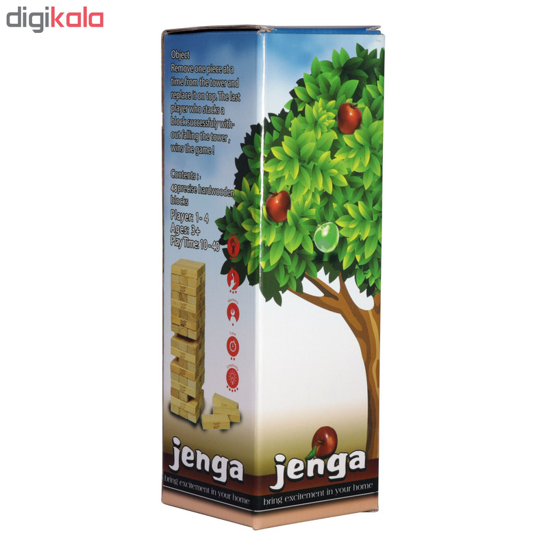 بازی فکری فکرانه مدل jenga