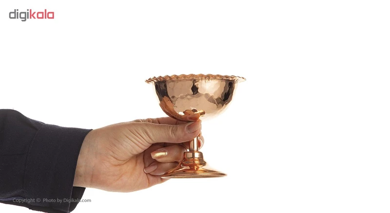 عکس شماره 5 : بستنی خوری مسی مس زنجان بسته 6 عددی