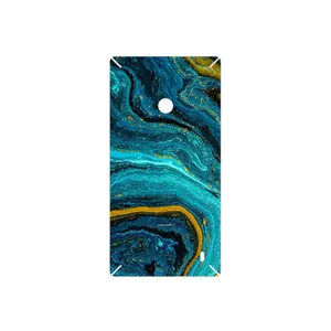 MAHOOT Turquoise marblewith golden streaks Cover Sticker for Nokia Lumia 520