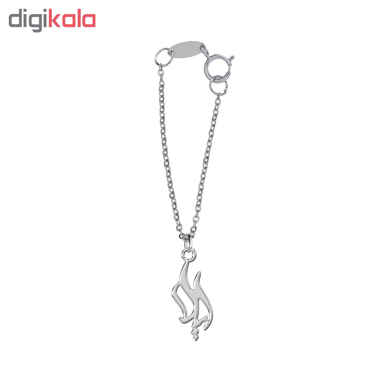 آویز ساعت نقره زنانه ترمه 1 طرح لیلا کد L177 - - 2