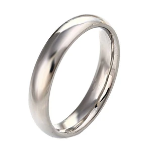 انگشتر رینگ استیل ساده مدل rs سایز 16