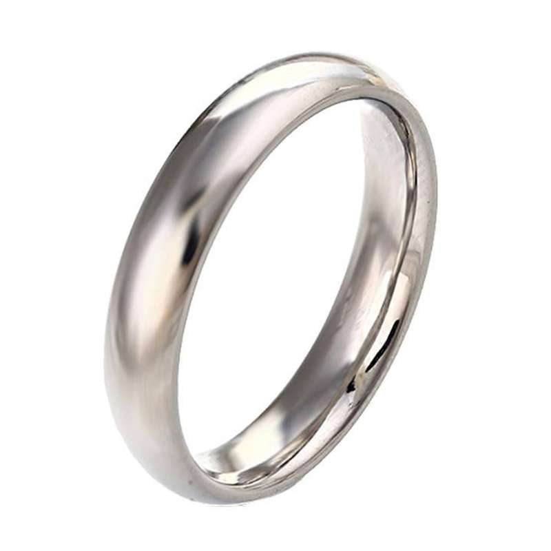 انگشتر رینگ استیل ساده مدل RS سایز 16 انگشتر رینگ استیل ساده مدل RS سایز 16