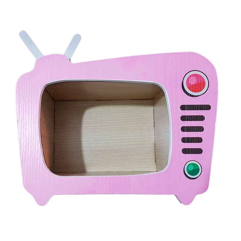 طبقه دیواری کودک جیک جیک مدل Tv