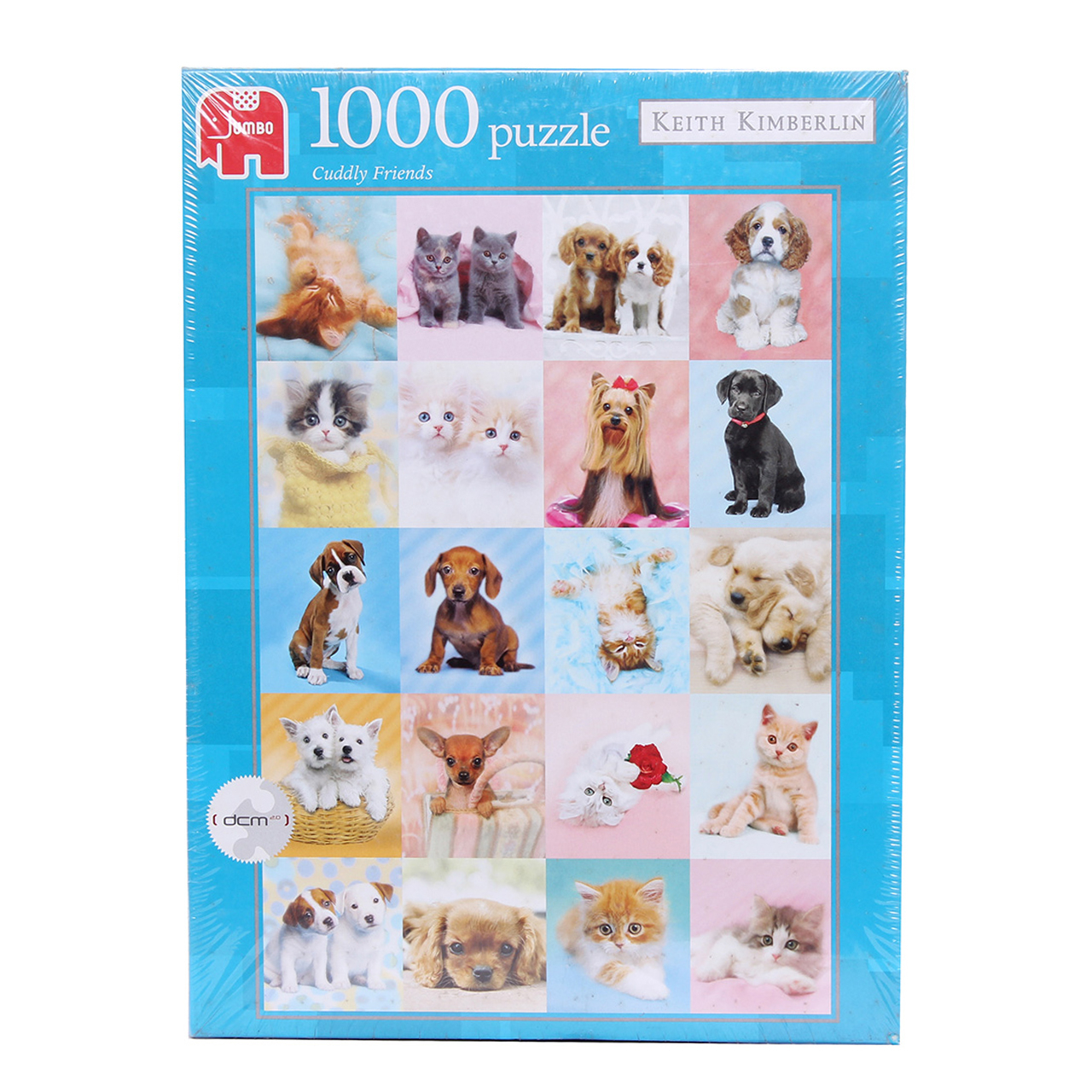 پازل 1000 تکه جامبو مدل Cuddly Friends 8427