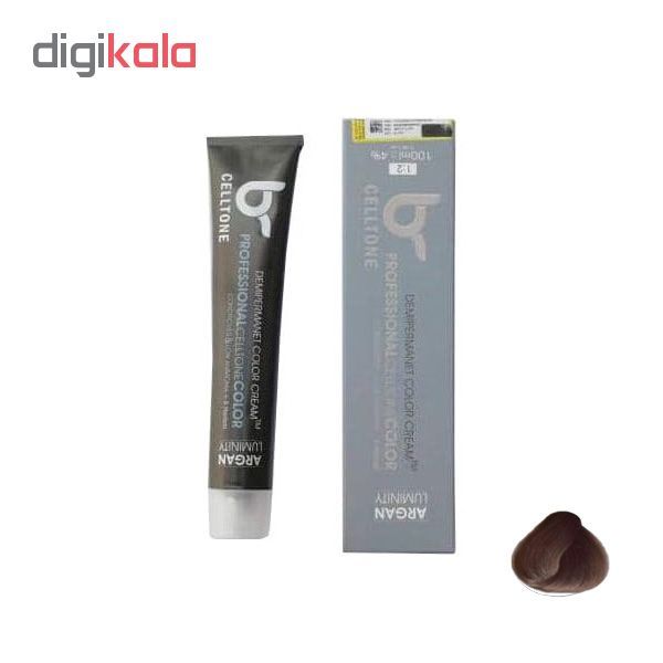 رنگ مو سلتون سری Ash شماره 7/1 حجم 100 میلی لیتر رنگ بلوند دودی متوسط -  - 2