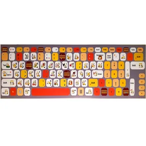 برچسب حروف فارسی کیبورد طرح راکن کد 013