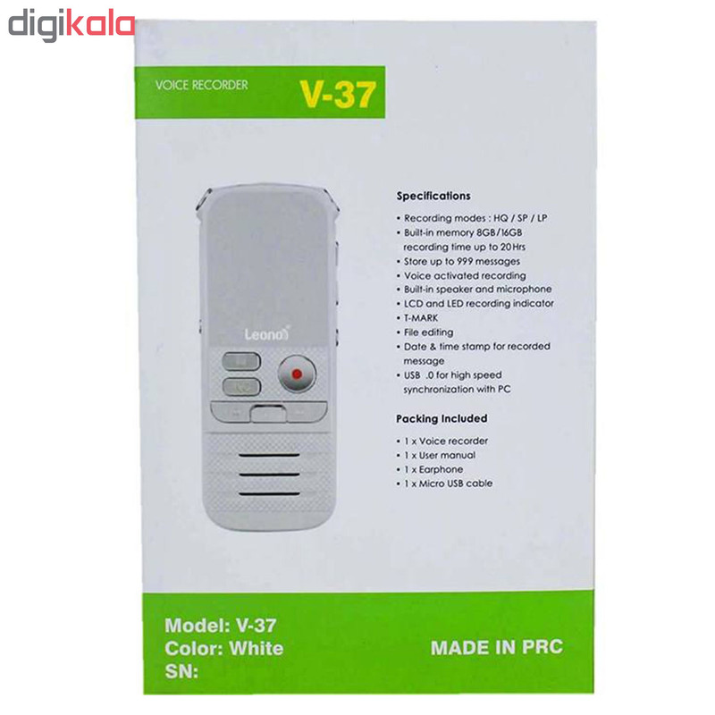 ضبط کننده صدا لئونو مدل V-37