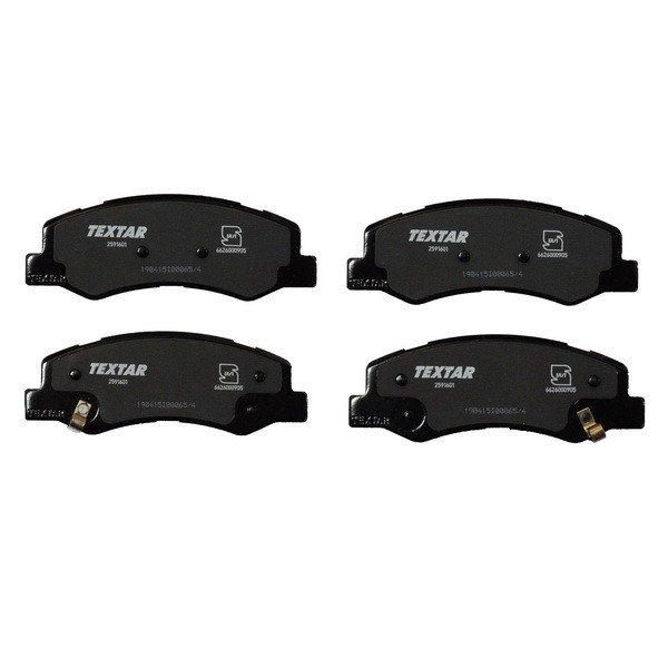 لنت ترمز جلو تکستار کد 2591601 مناسب برای رانا و H30 CROSS و پژو 207 و 206 تیپ 5