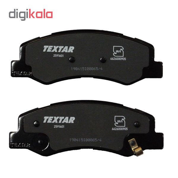 لنت ترمز جلو تکستار کد 2591601 مناسب برای رانا و H30 CROSS و پژو 207 و 206 تیپ 5