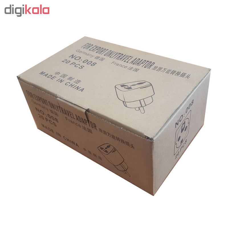 مبدل برق 3 به 2 مدل SH2 بسته 20 عددی