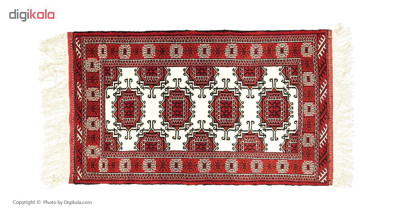 فرش دستباف یک متری طرح ترکمن کد STD-015