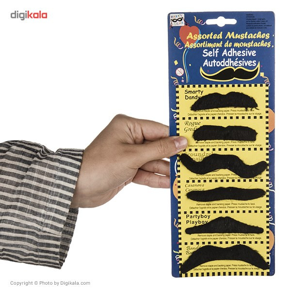 ست سیبیل نمایشی پارتی گیر مدل Black Mustache