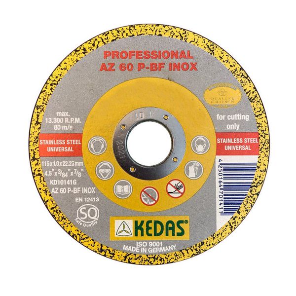 مجموعه 5 عددی صفحه برش استیل کداس آلمان مدل KD-10072 مجموعه 5 عددی صفحه برش استیل کداس آلمان مدل KD-10072