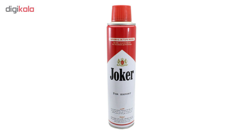 کپسول گاز فندک جوکر مدل J.G حجم 300 میلی لیتر