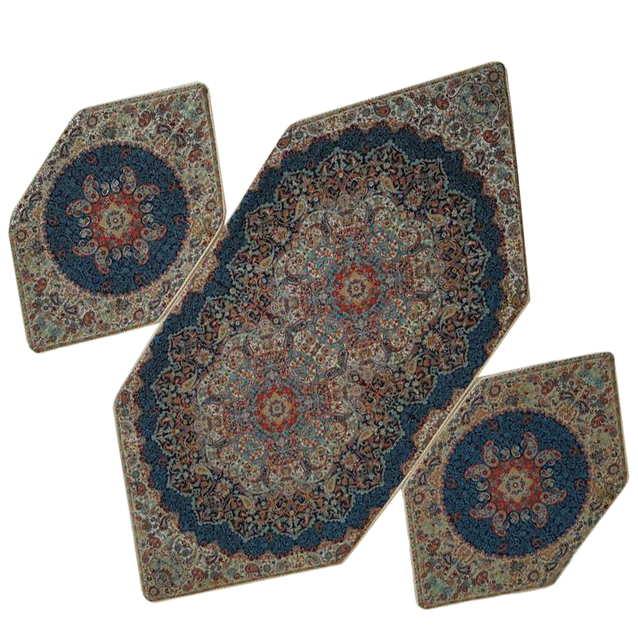 رومیزی ترمه مدل TRM-1002 مجوعه سه عددی