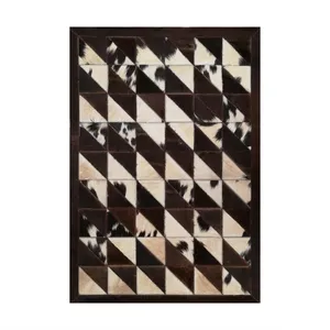 کلاژ فرش پوست و چرم کمالی مدل AD-00357