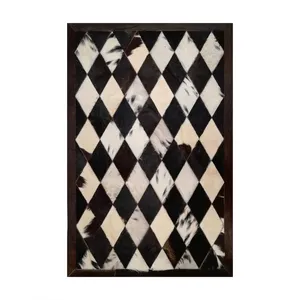 کلاژ فرش پوست و چرم کمالی مدل AD-00361