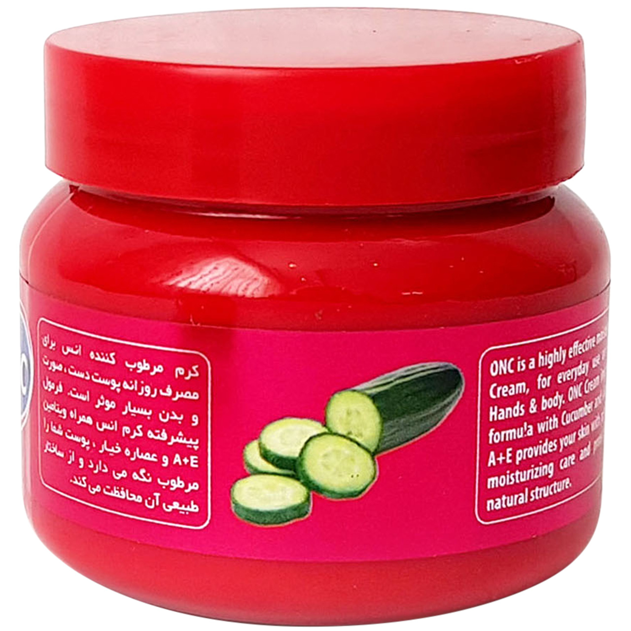 کرم مرطوب کننده انس مدل Cucumber حجم 300 میلی لیتر