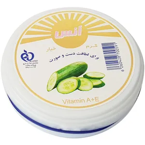 کرم مرطوب کننده انس مدل Cucumber حجم 100 میلی لیتر
