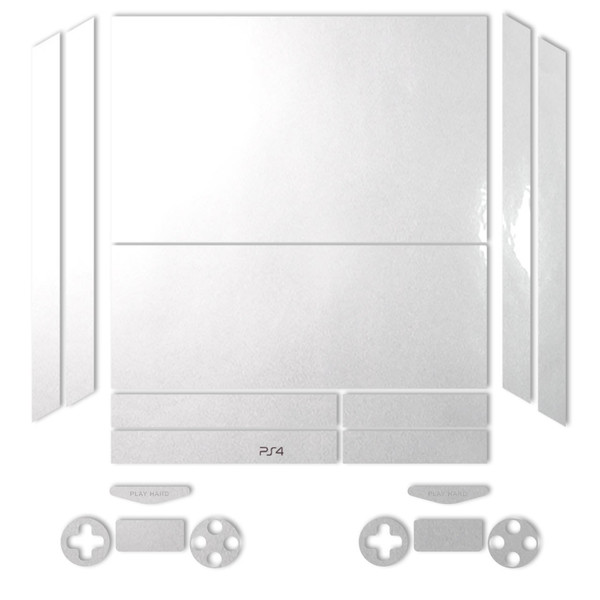 برچسب ماهوت مدلMetallic White مناسب برای کنسول بازی PS4
