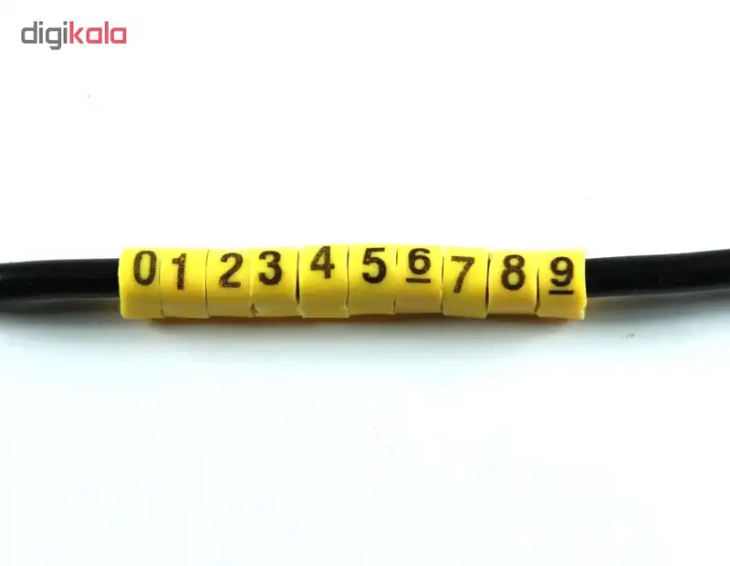 شماره سیم حلقوی مدل EC-2 مجموعه 200 عددی