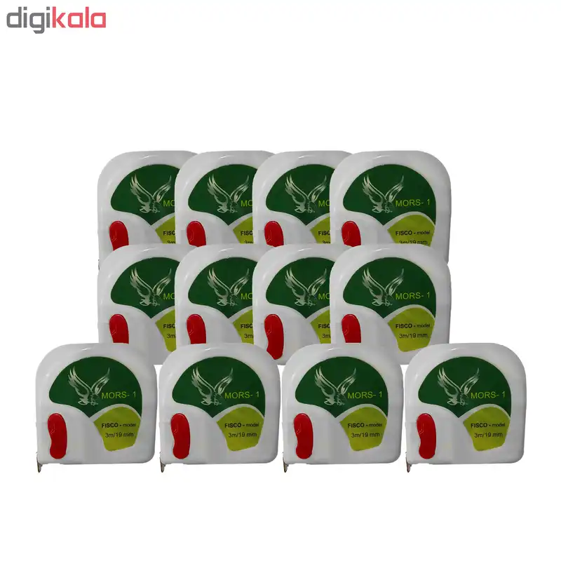 متر 3 متری مورس مدل F بسته 12 عددی