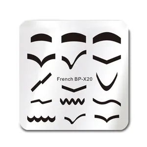 شابلون طراحی ناخن برن پرتی مدل BP X20