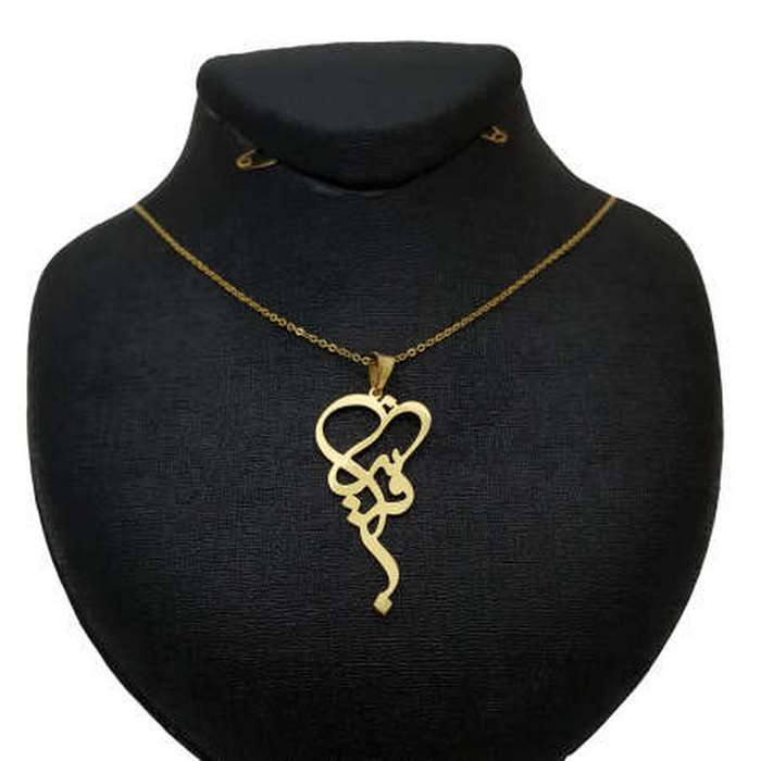 گردنبند نقره زنانه طرح فریبا کد 01 گردنبند نقره زنانه طرح فریبا کد 01