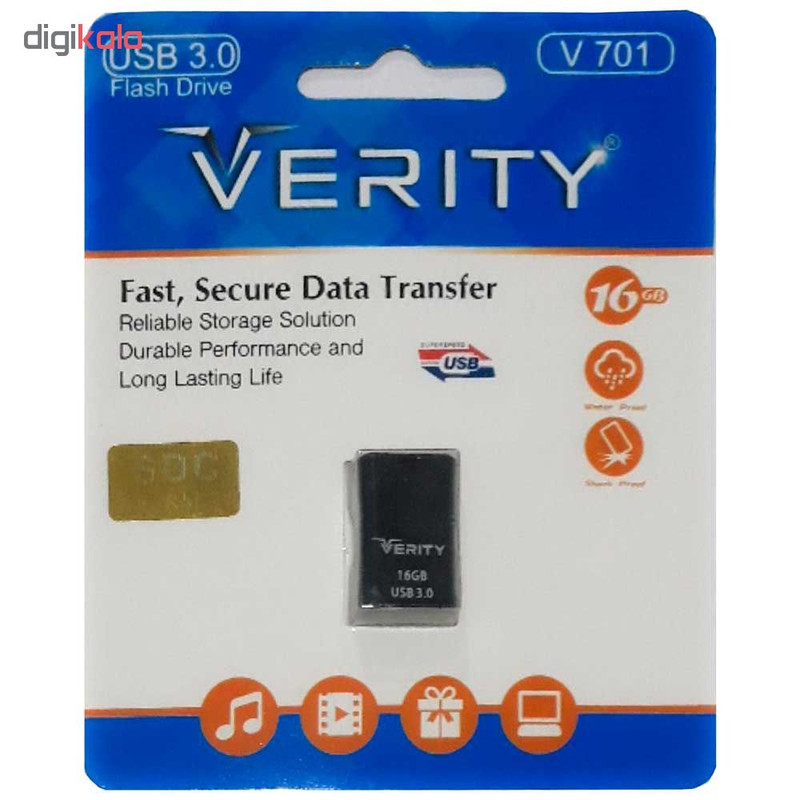 فلش مموری وریتی مدل V701 ظرفیت 32 گیگابایت 1