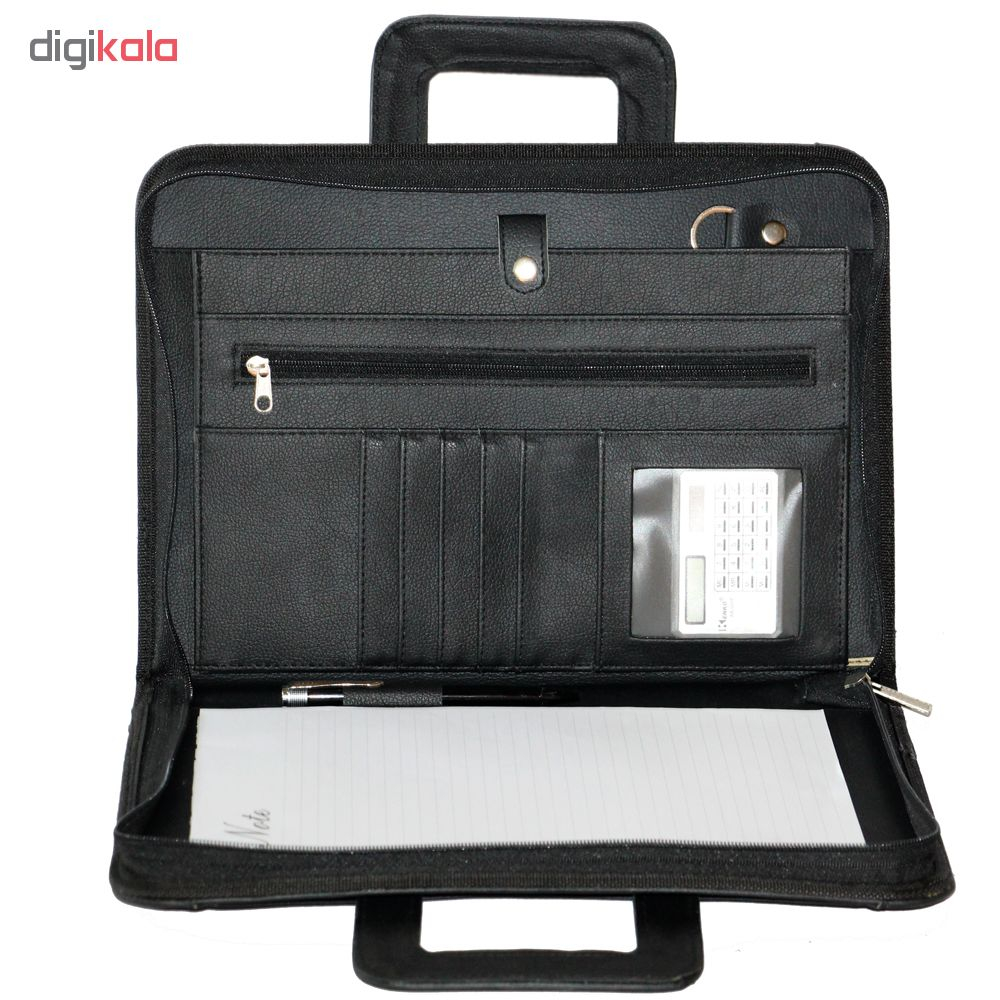 کیف کلاسوری آدین چرم مدل DF37