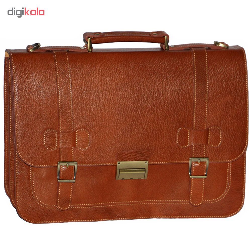 کیف اداری مردانه چرم بارز مدل چرم طبیعی فلوتر کد DL5 -  - 2