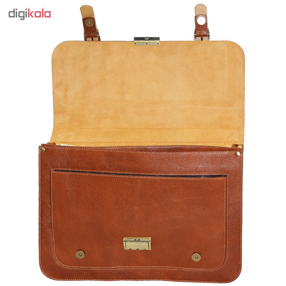 کیف اداری مردانه چرم بارز مدل چرم طبیعی فلوتر کد DL5 -  - 5