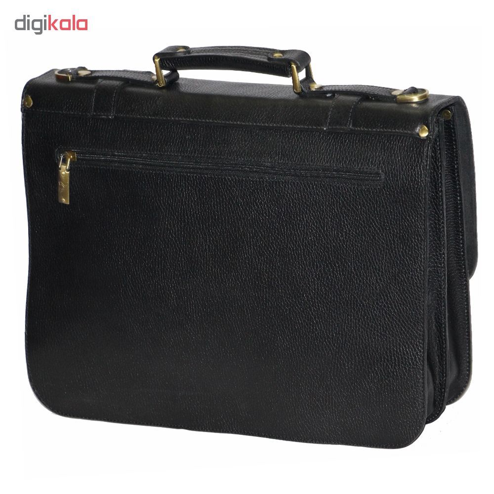 کیف اداری مردانه چرم بارز مدل چرم طبیعی فلوتر کد DL5 -  - 11