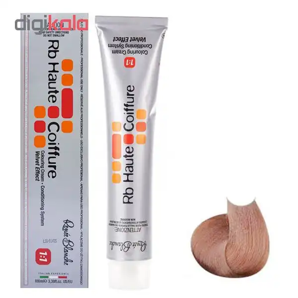 رنگ مو رنه بلانش سری coiffure شماره 8.45RR حجم 100 میلی لیتر رنگ بلوند مسی روشن
