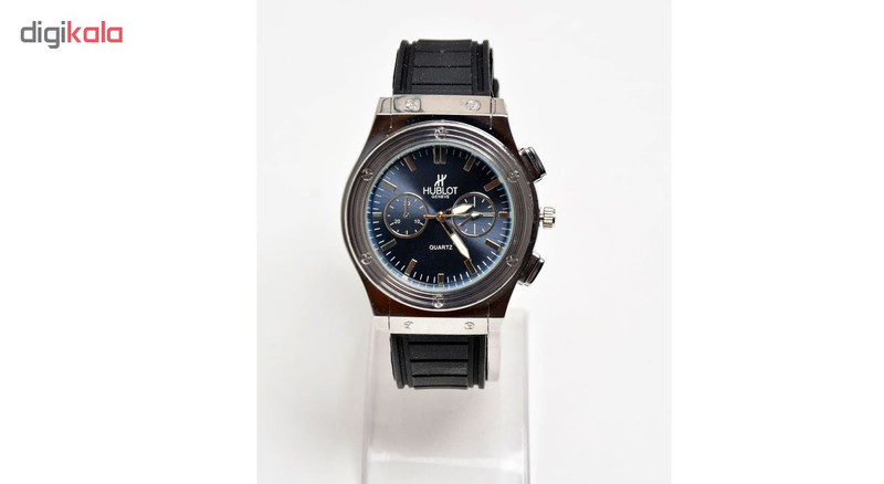 ساعت مچی عقربه ای مردانه مدل H-Geneve-Bk ساعت مچی عقربه ای مردانه مدل H-Geneve-Bk